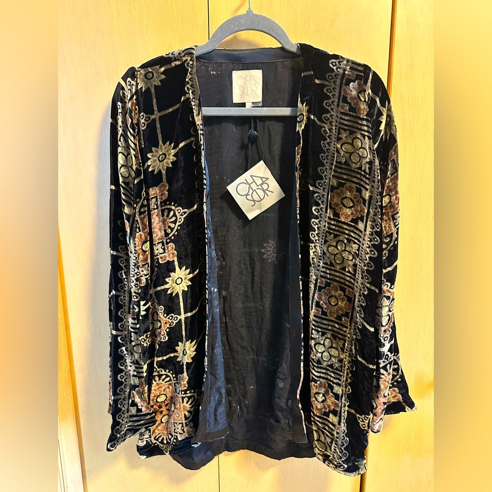 Chaser Silk Blend Kimono/Cardigan - NWT - Picture 3 of 8